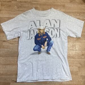 Vintage 90s Alan Jackson Concert Shirt Everything I Love T-shirt 1997 Large L